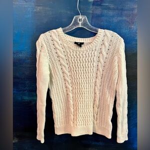H&M Cotton Cable-knit sweater